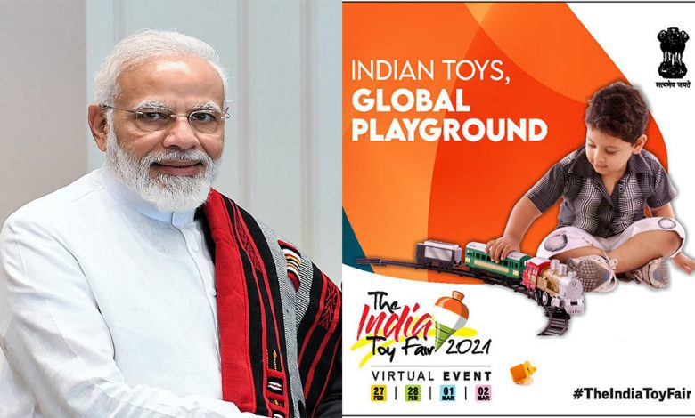 PM beckons for handmade toys at India Toy Fair 2021 inauguration